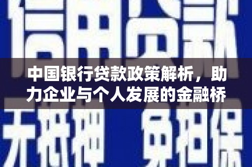 中正中国银行贷款政策解析，助力企业与个人发展的金融桥梁