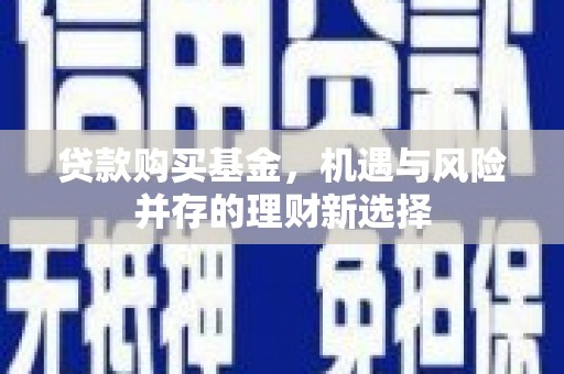 中正贷款购买基金，机遇与风险并存的理财新选择