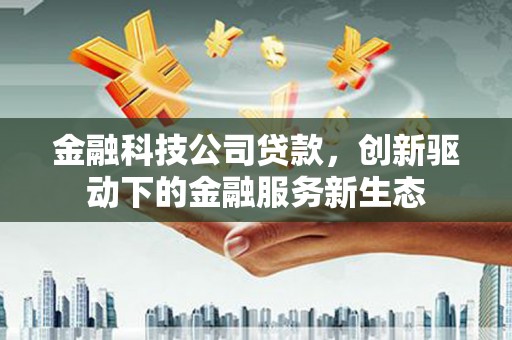 中正金融科技公司贷款，创新驱动下的金融服务新生态