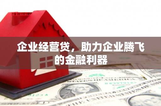 中正企业经营贷，助力企业腾飞的金融利器