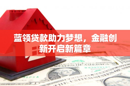 中正蓝领贷款助力梦想，金融创新开启新篇章