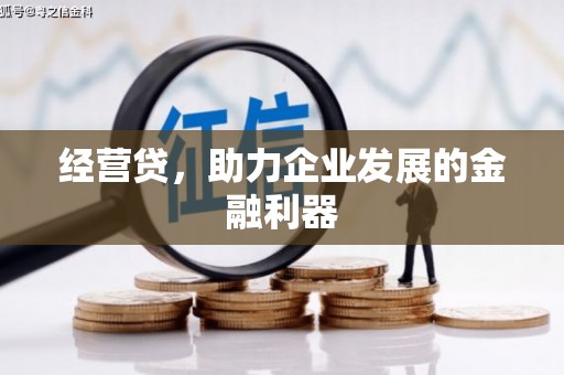 中正经营贷，助力企业发展的金融利器
