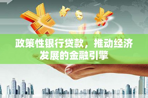 中正政策性银行贷款，推动经济发展的金融引擎