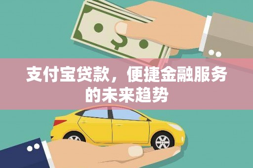 中正支付宝贷款，便捷金融服务的未来趋势