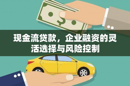 中正现金流贷款，企业融资的灵活选择与风险控制