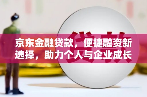 中正京东金融贷款，便捷融资新选择，助力个人与企业成长