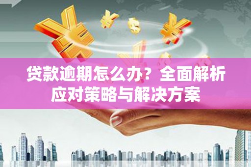 中正贷款逾期怎么办？全面解析应对策略与解决方案