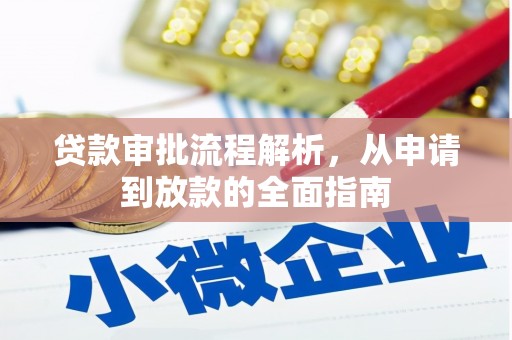 中正贷款审批流程解析，从申请到放款的全面指南