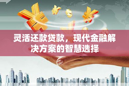 中正灵活还款贷款，现代金融解决方案的智慧选择