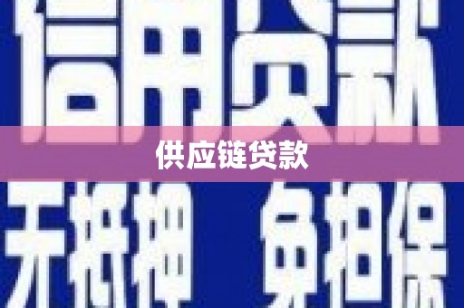 中正供应链贷款
