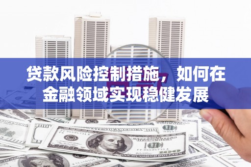 中正贷款风险控制措施，如何在金融领域实现稳健发展