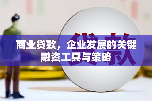 中正商业贷款，企业发展的关键融资工具与策略