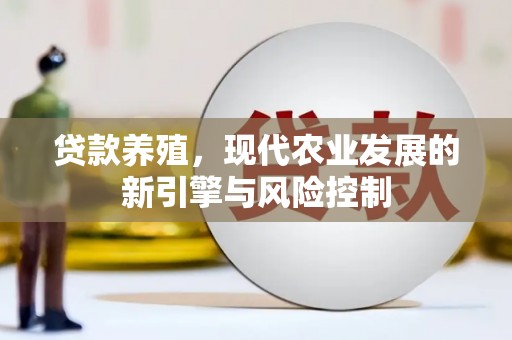 中正贷款养殖，现代农业发展的新引擎与风险控制