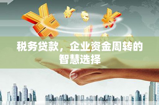 中正税务贷款，企业资金周转的智慧选择