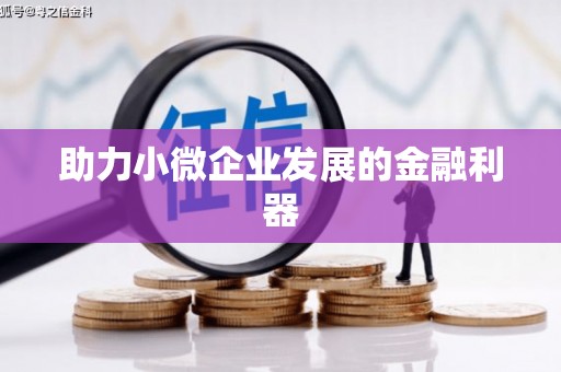 中正助力小微企业发展的金融利器