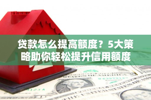 中正贷款怎么提高额度？5大策略助你轻松提升信用额度