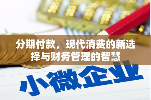 中正分期付款，现代消费的新选择与财务管理的智慧