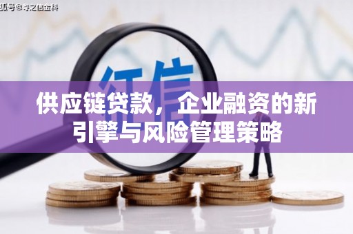 中正供应链贷款，企业融资的新引擎与风险管理策略