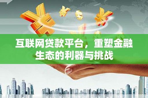 中正互联网贷款平台，重塑金融生态的利器与挑战
