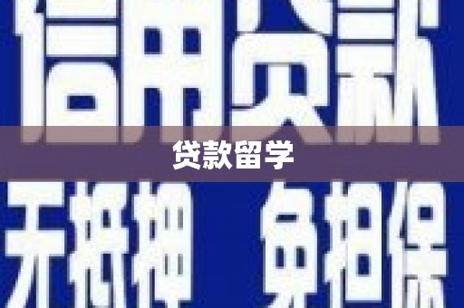 中正贷款留学