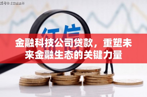 中正金融科技公司贷款，重塑未来金融生态的关键力量
