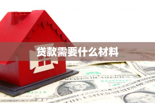 中正贷款需要什么材料
