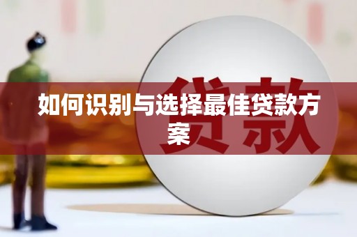中正如何识别与选择最佳贷款方案